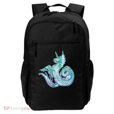 Unicorn Mermaid Hippocampus Backpack