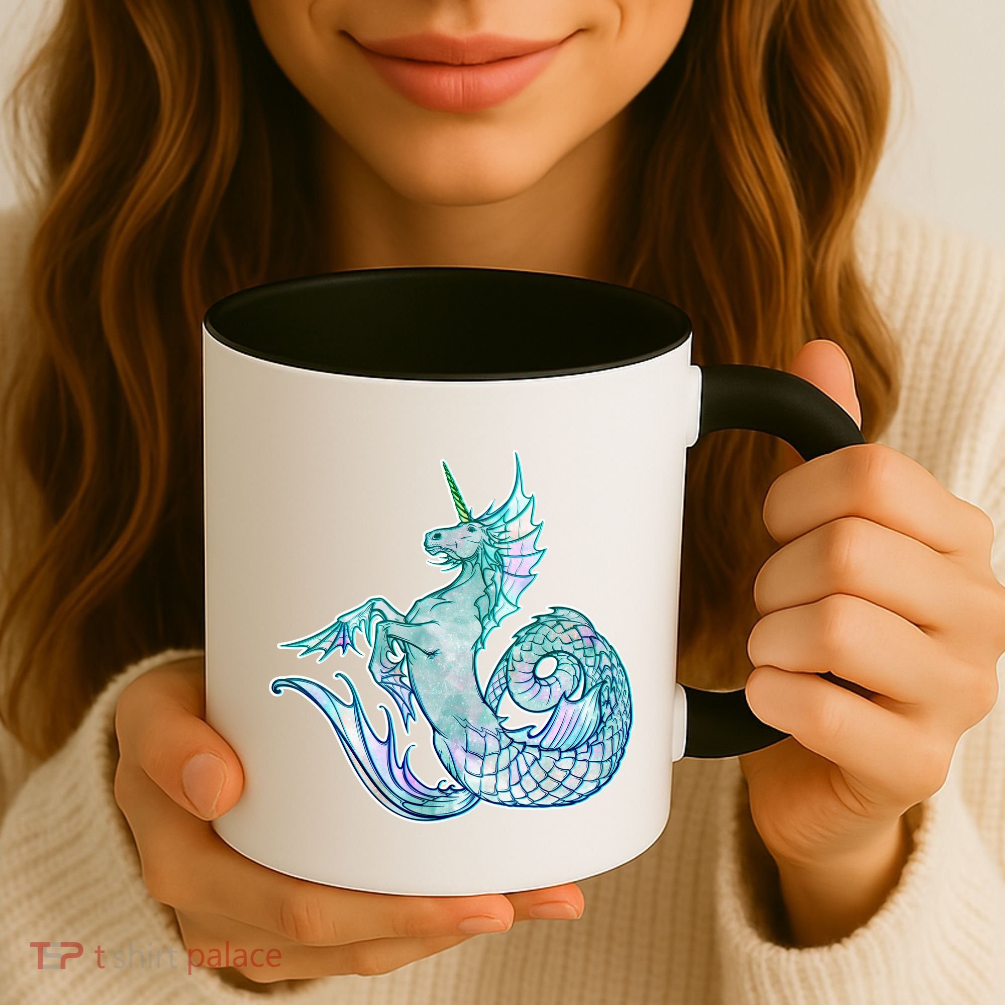 Unicorn Mermaid Hippocampus Coffee Mug