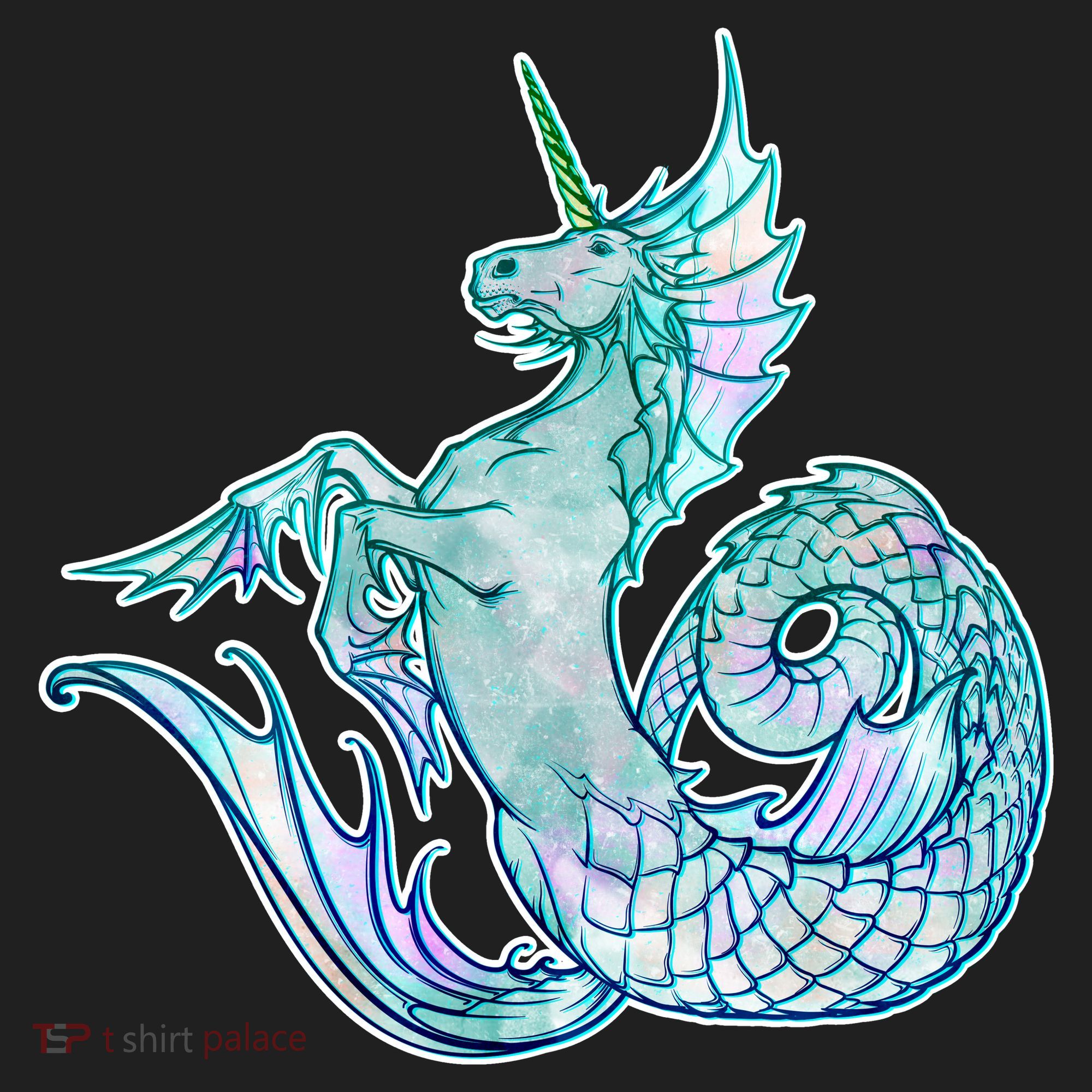 Unicorn Mermaid Hippocampus Tumbler