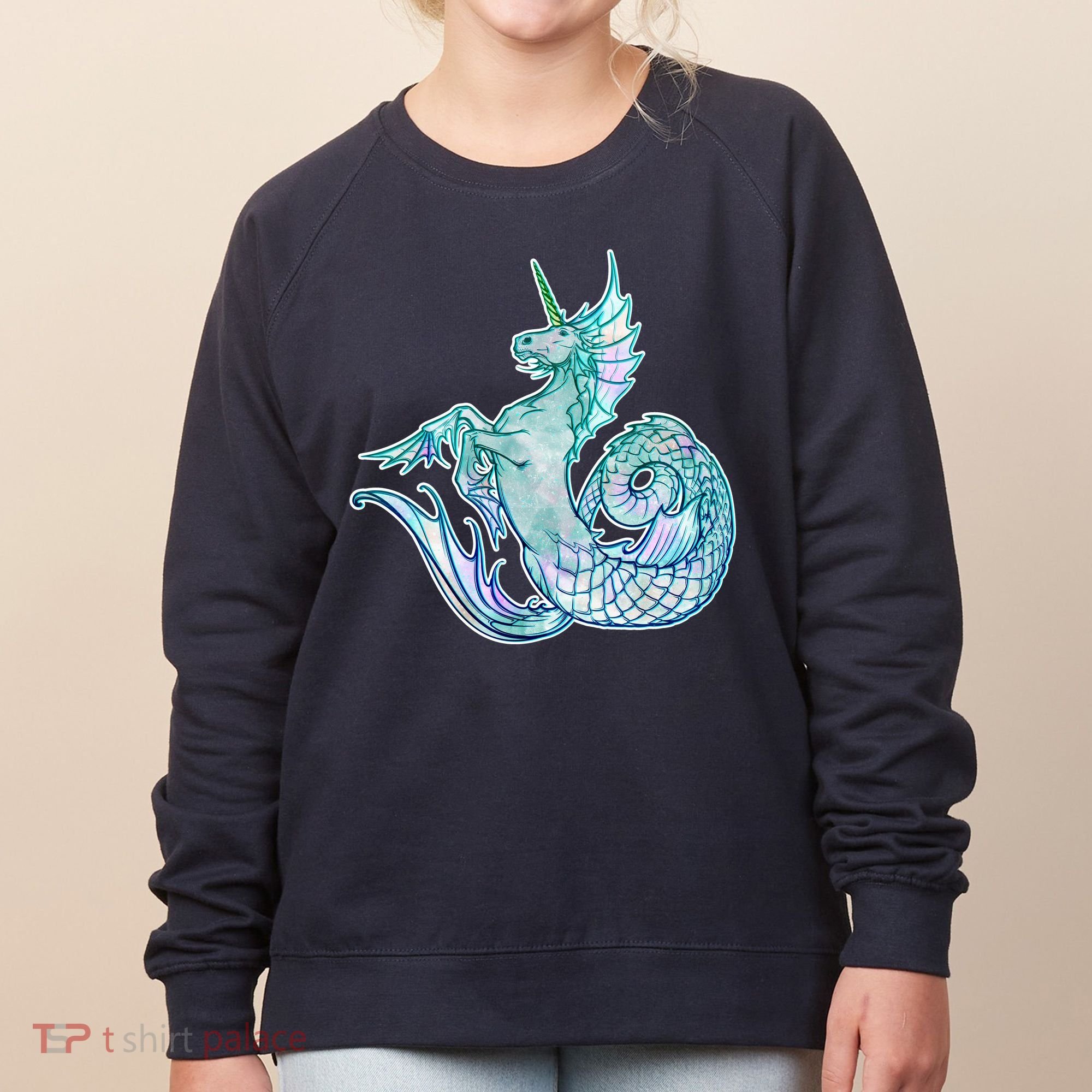 Unicorn Mermaid Hippocampus Women's Sweatshirt