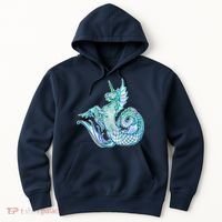 Unicorn Mermaid Hippocampus Hoodie thumb 0