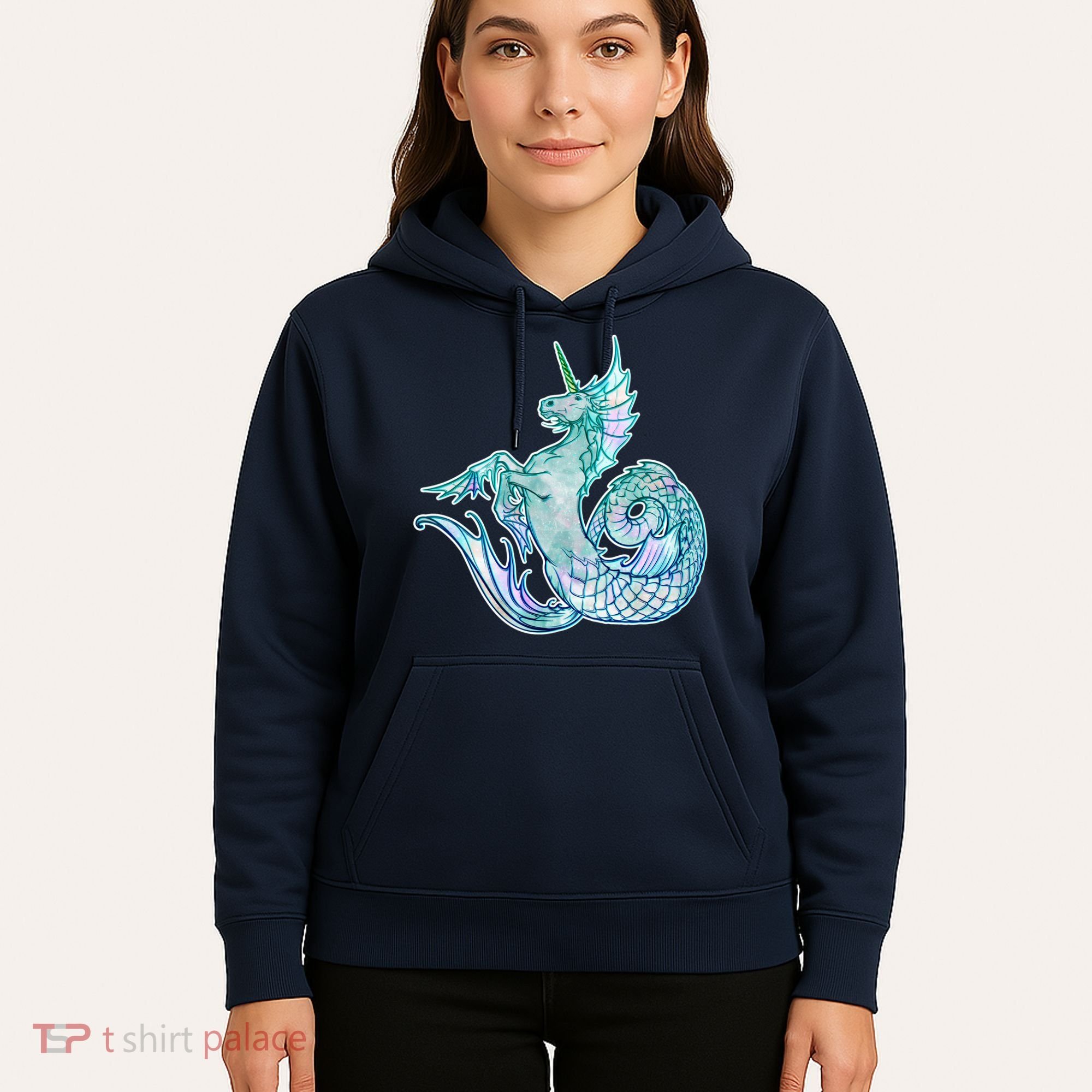 Unicorn Mermaid Hippocampus Hoodie