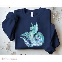 Unicorn Mermaid Hippocampus Sweatshirt thumb 2