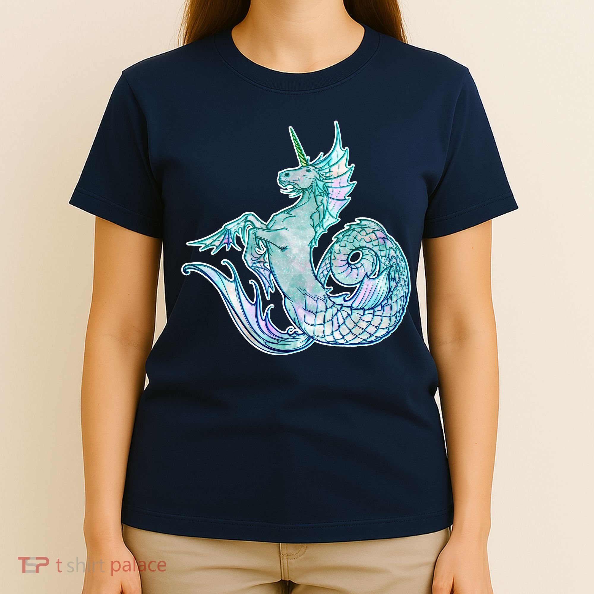 Unicorn Mermaid Hippocampus T-Shirt