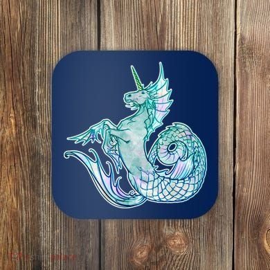 Unicorn Mermaid Hippocampus Coaster