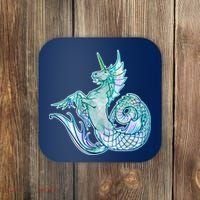 Unicorn Mermaid Hippocampus Coaster thumb 0
