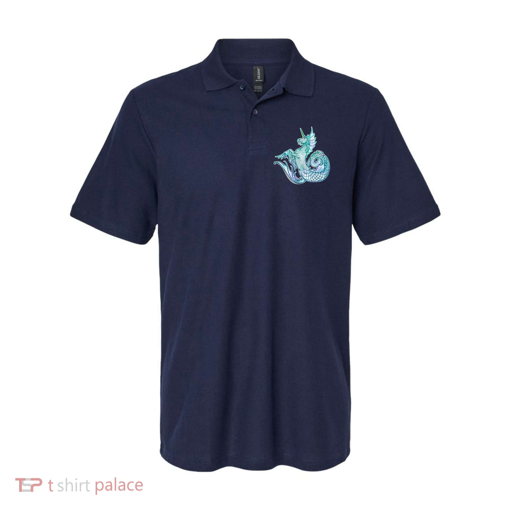 Unicorn Mermaid Hippocampus Polo