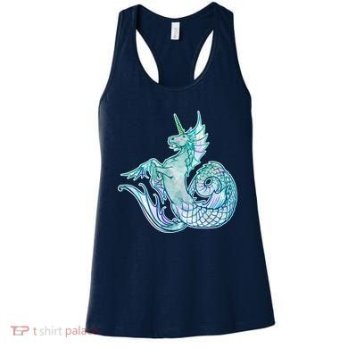 Unicorn Mermaid Hippocampus Women's Tank Top