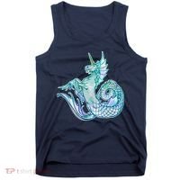 Unicorn Mermaid Hippocampus Tank Top thumb 0