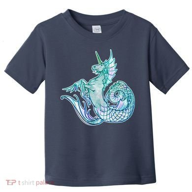 Unicorn Mermaid Hippocampus Toddler T-Shirt