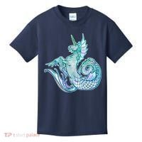 Unicorn Mermaid Hippocampus Kids T-Shirt thumb 0