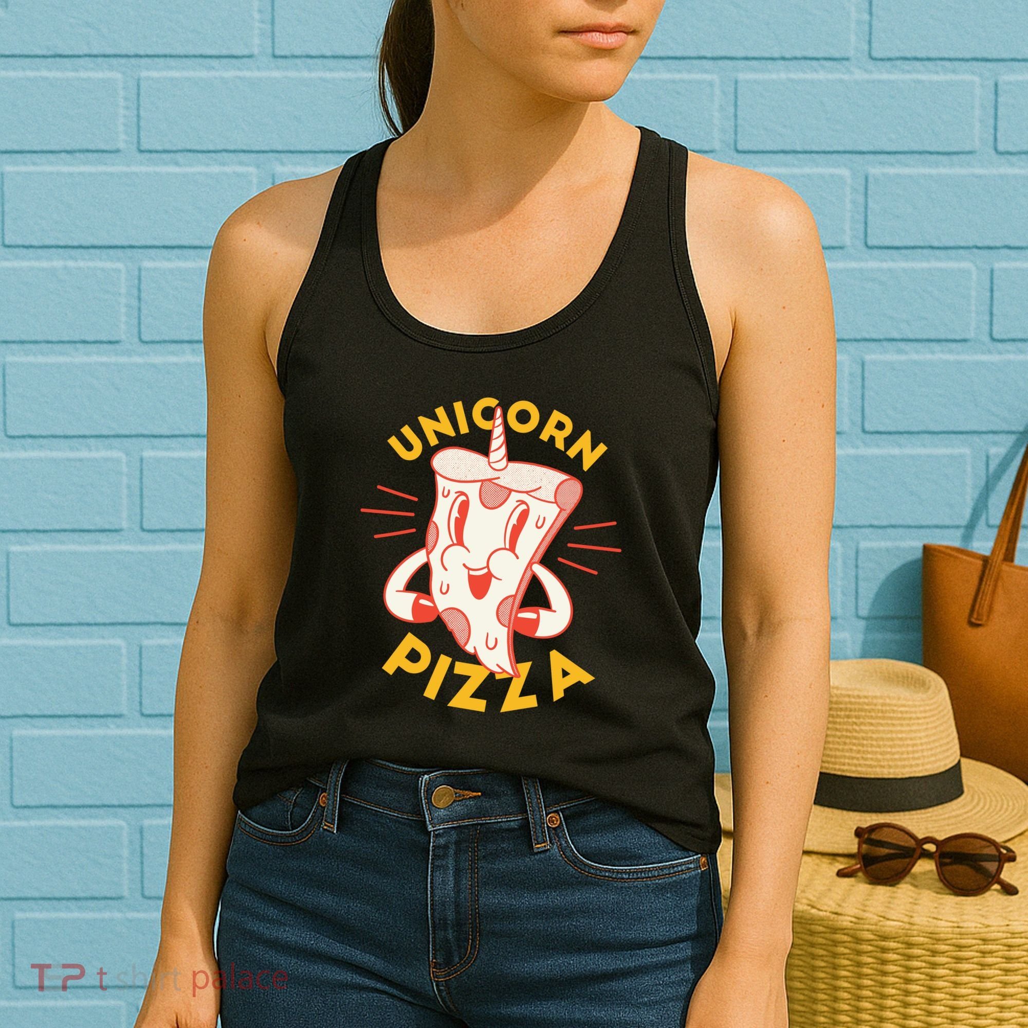 Unicorn Pizza Women's Tank Top