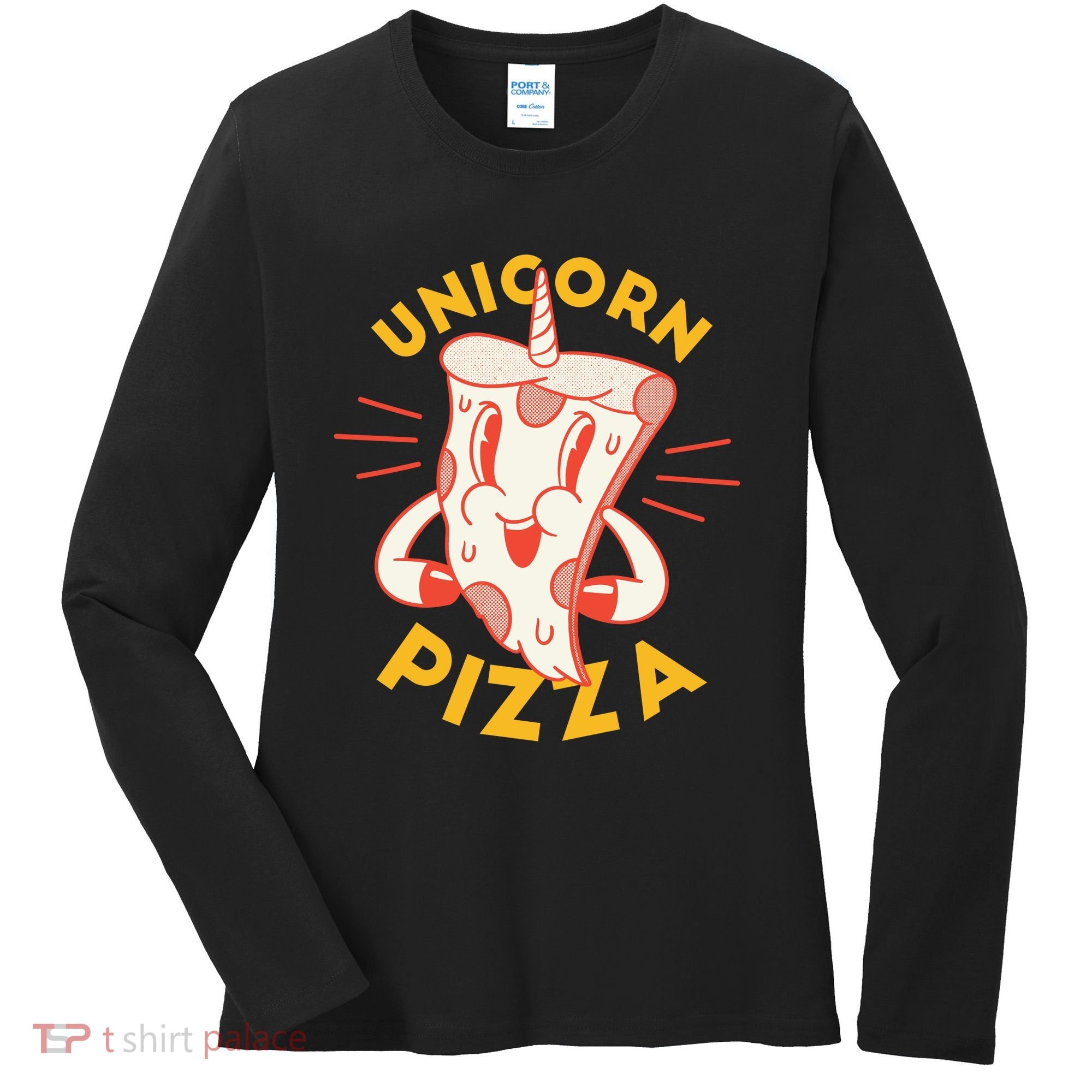 Unicorn Pizza Women's Long Sleeve Shirt
