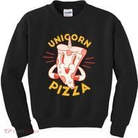 Unicorn Pizza Kids Sweatshirt thumb 0