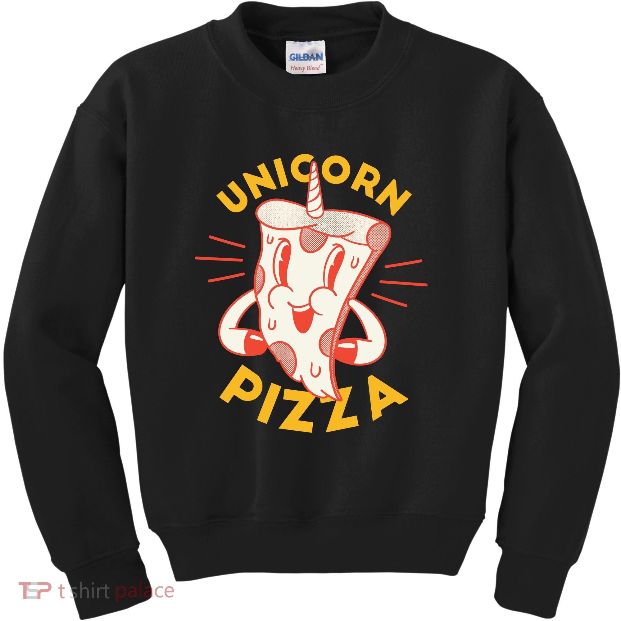 Unicorn Pizza Kids Sweatshirt