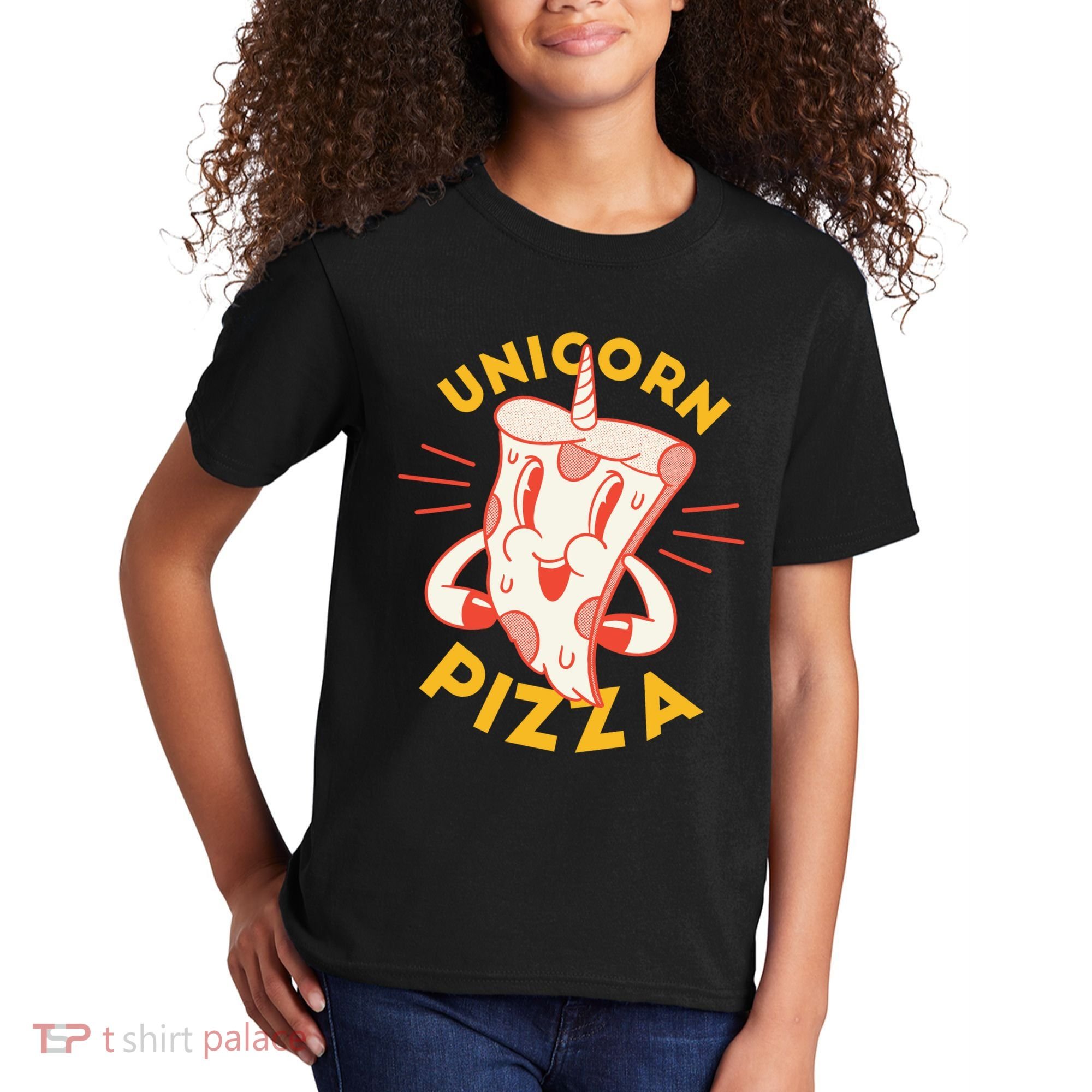 Unicorn Pizza Kids T-Shirt