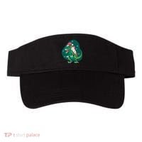 Unicorn Ridding Dinosaur Christmas Visor thumb 0