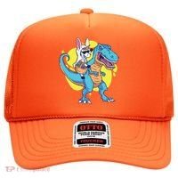 Unicorn Riding Trex Easter Hat thumb 0