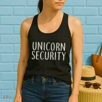 Unicorn Security Women's Tank Top thumb 2