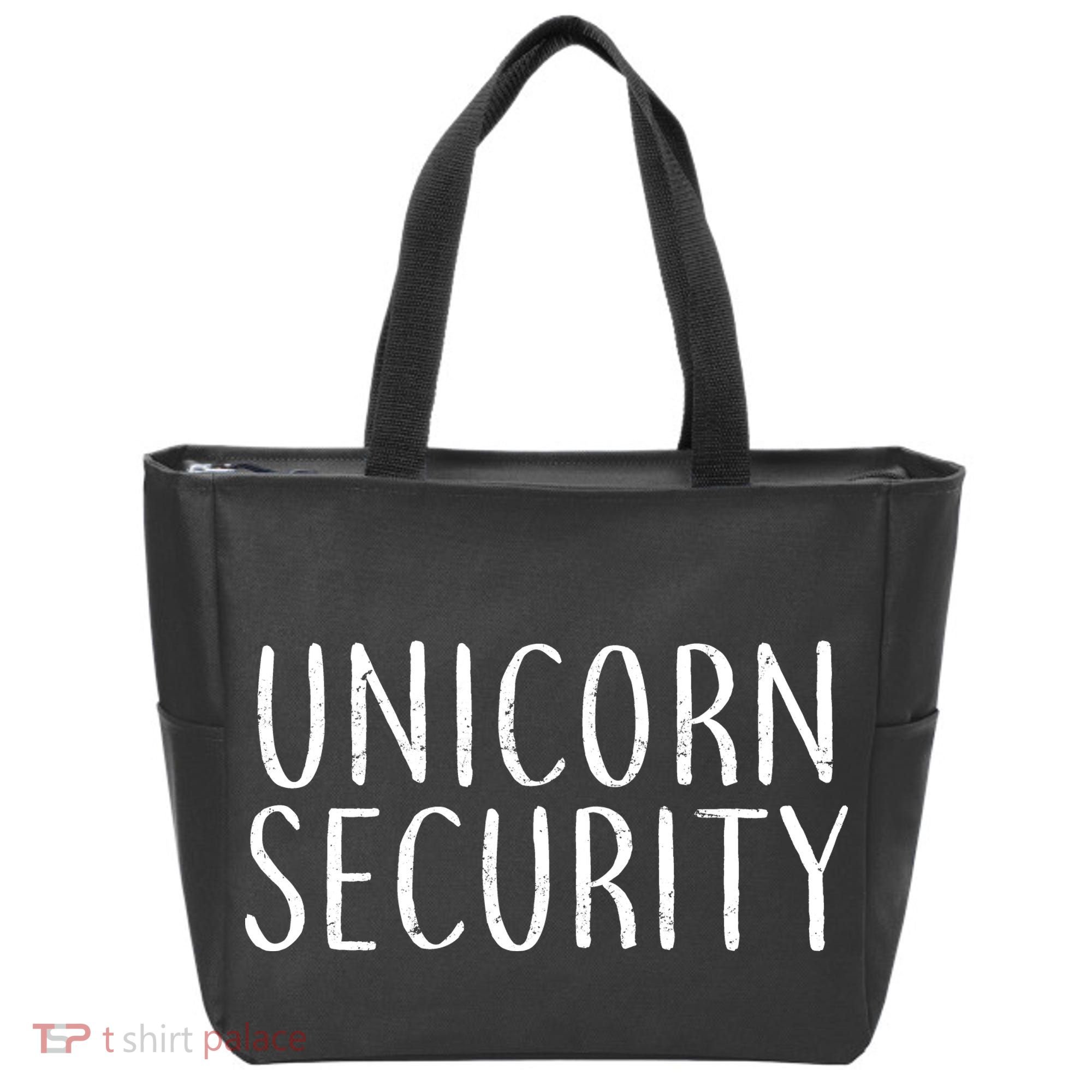Unicorn Security Tote Bag