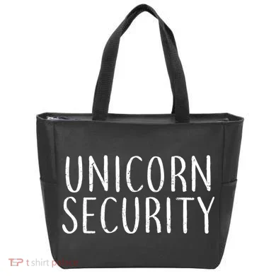 Unicorn Security Tote Bag