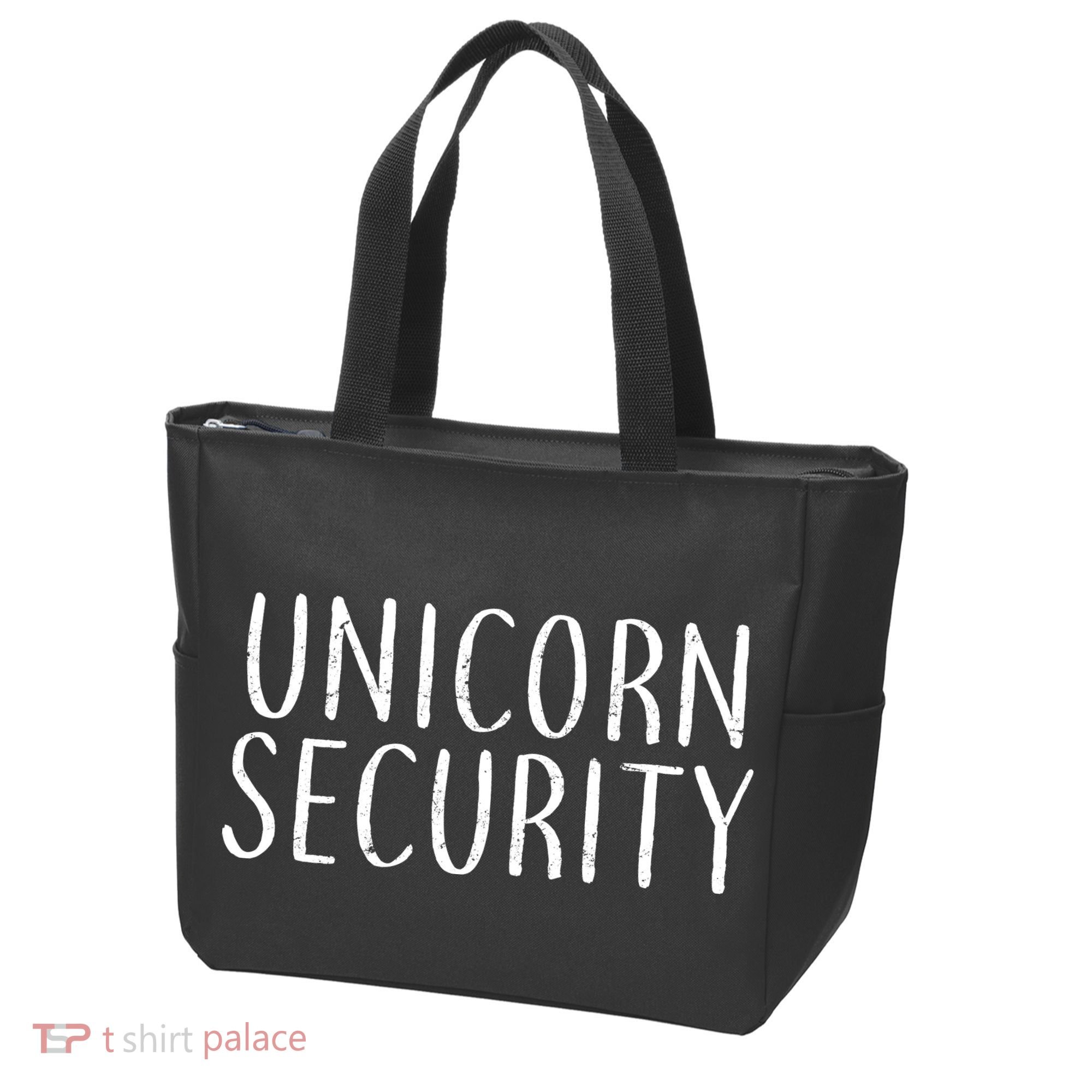 Unicorn Security Tote Bag