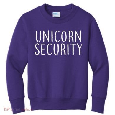 Unicorn Security Kids Sweatshirt
