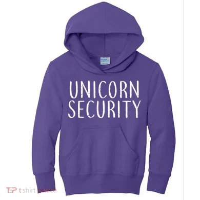 Unicorn Security Kids Hoodie