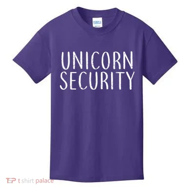 Unicorn Security Kids T-Shirt