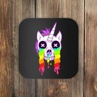 Unicorn Skull Rainbow Coaster thumb 0