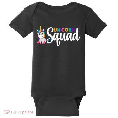 Unicorn Squad  Baby Bodysuit