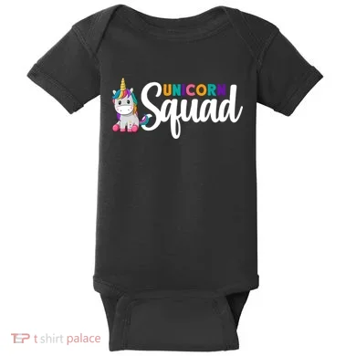 Unicorn Squad  Baby Bodysuit