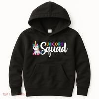 Unicorn Squad  Kids Hoodie thumb 0