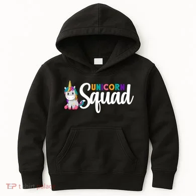 Unicorn Squad Kids Hoodie