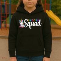 Unicorn Squad  Kids Hoodie thumb 3