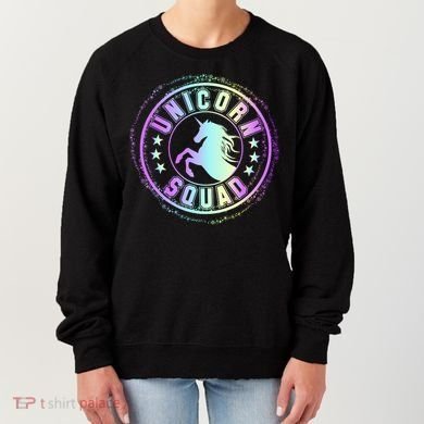 Unicorn Squad Holographic Women's Sweatshirt