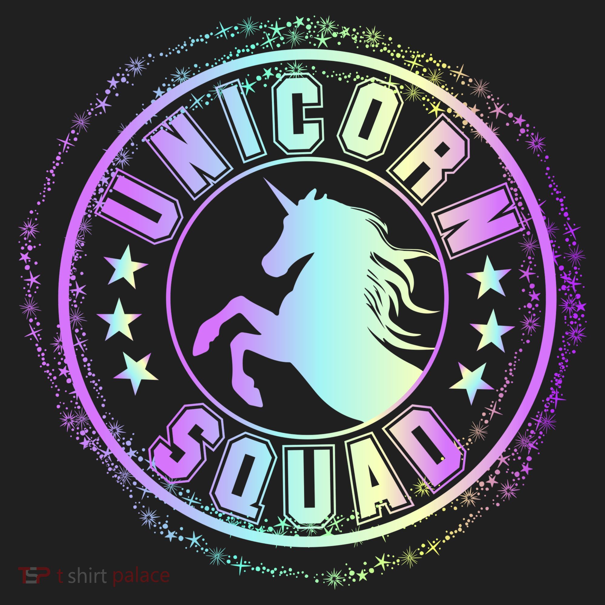 Unicorn Squad Holographic Women's Sweatshirt
