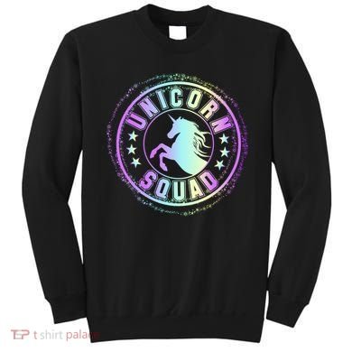 Unicorn Squad Holographic Sweatshirt