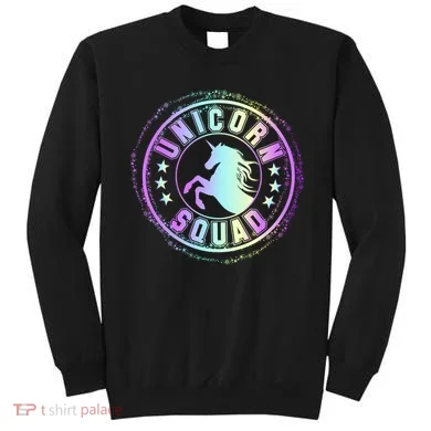 Unicorn Squad Holographic Sweatshirt