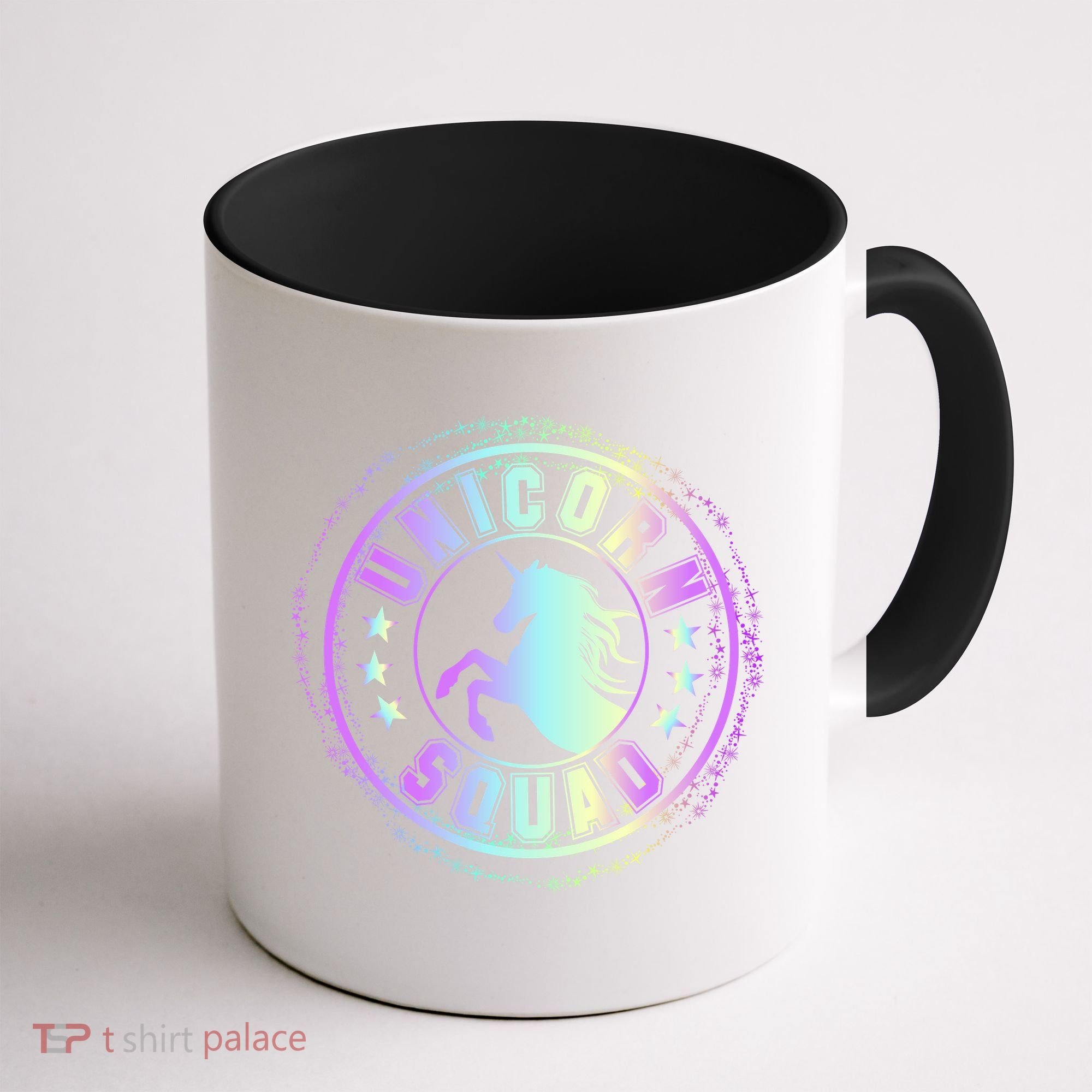 Unicorn Squad Holographic Coffee Mug