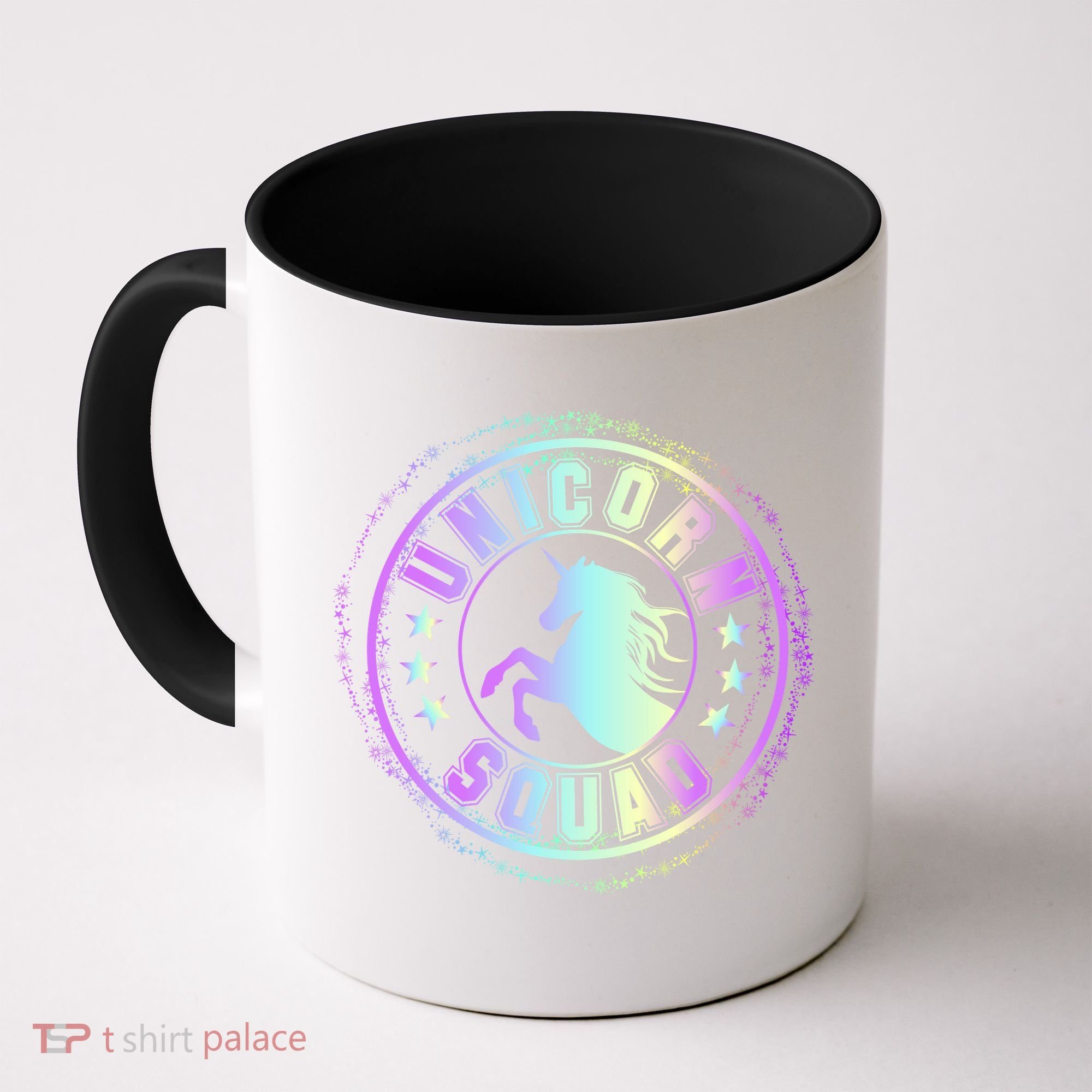 Unicorn Squad Holographic Coffee Mug