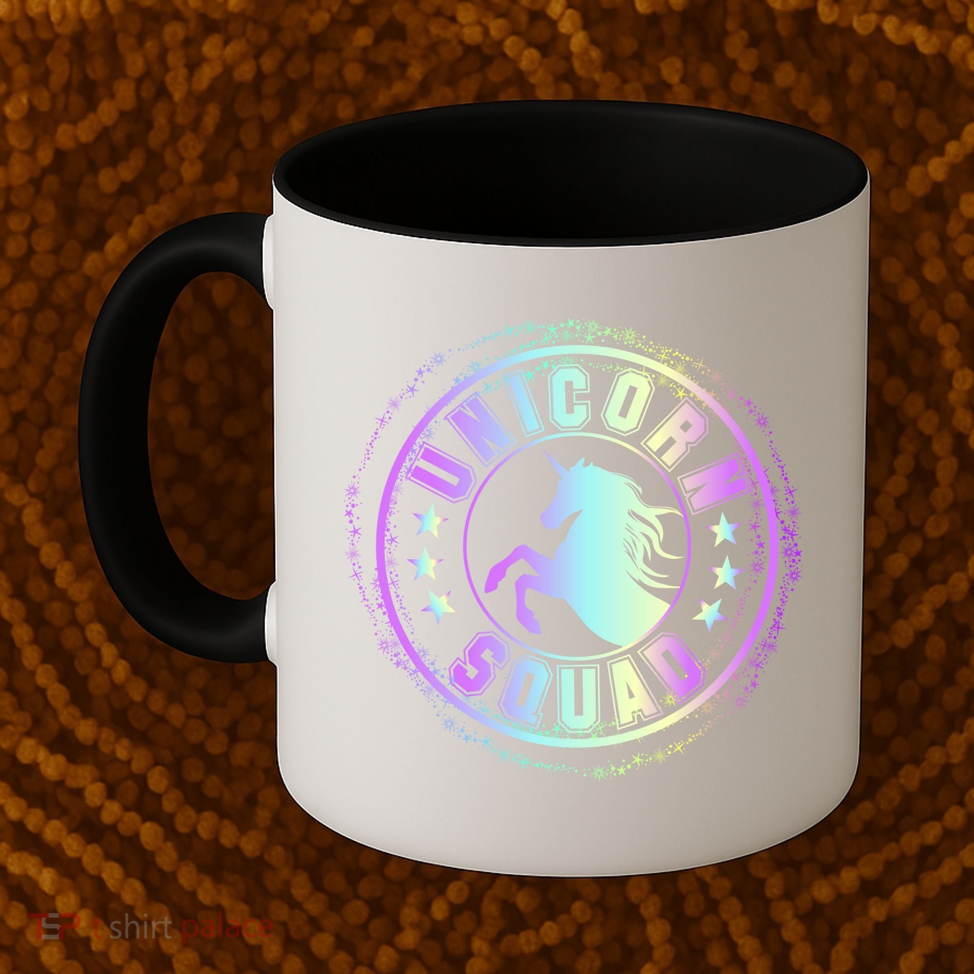Unicorn Squad Holographic Coffee Mug