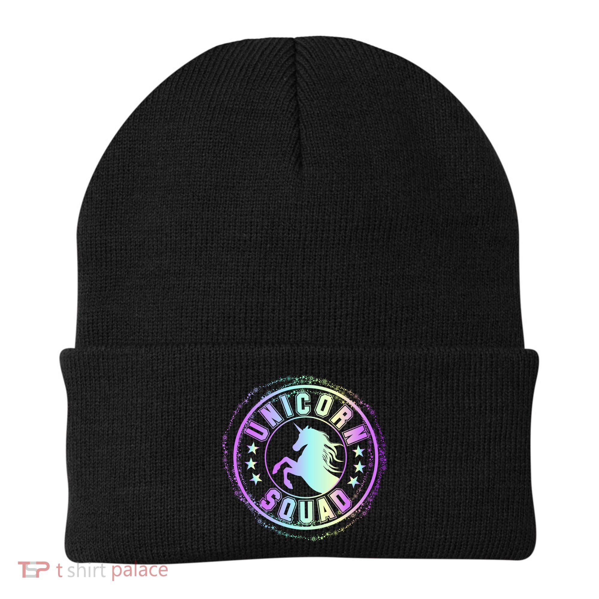 Unicorn Squad Holographic Beanie