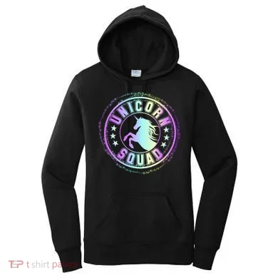 Unicorn Squad Holographic Women's Hoodie