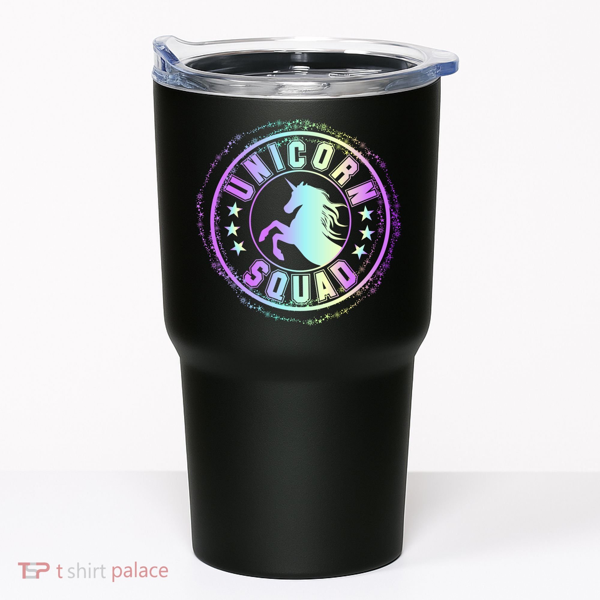Unicorn Squad Holographic Tumbler
