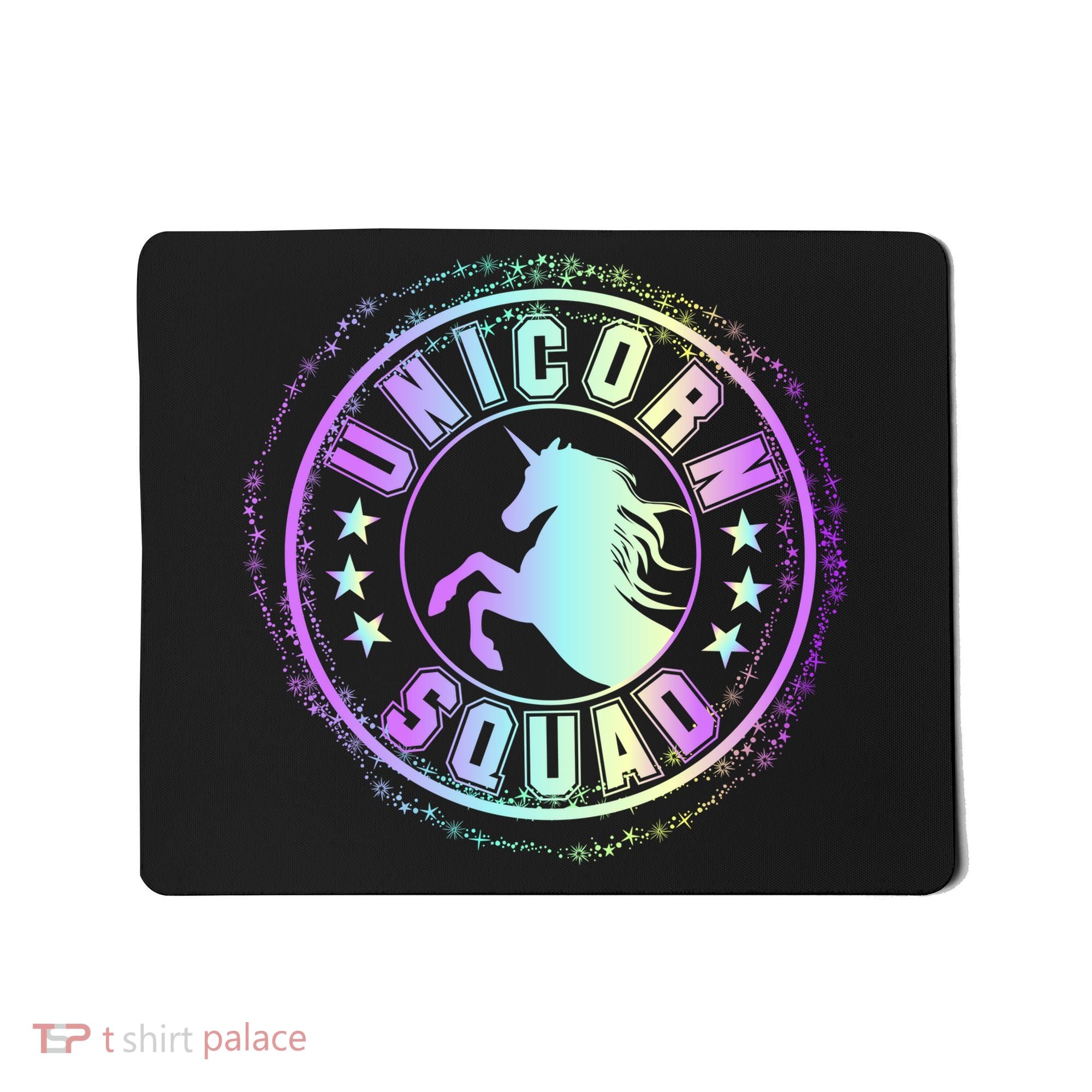 Unicorn Squad Holographic Mousepad