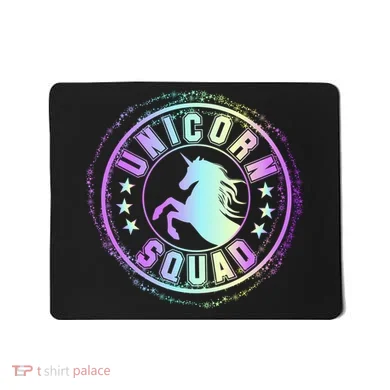 Unicorn Squad Holographic Mousepad