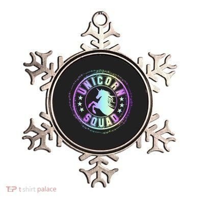 Unicorn Squad Holographic Ornament