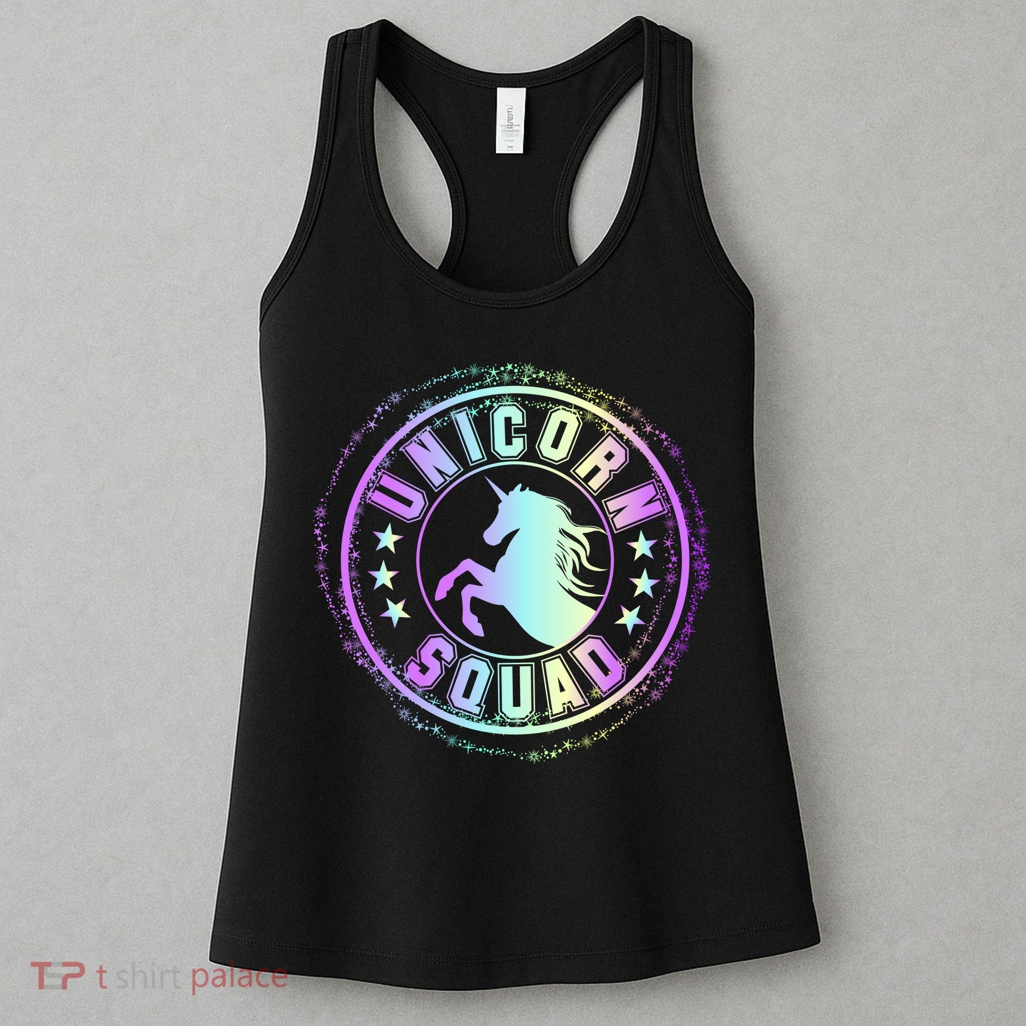 Unicorn Squad Holographic Women's Tank Top