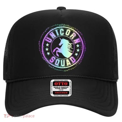 Unicorn Squad Holographic Hat